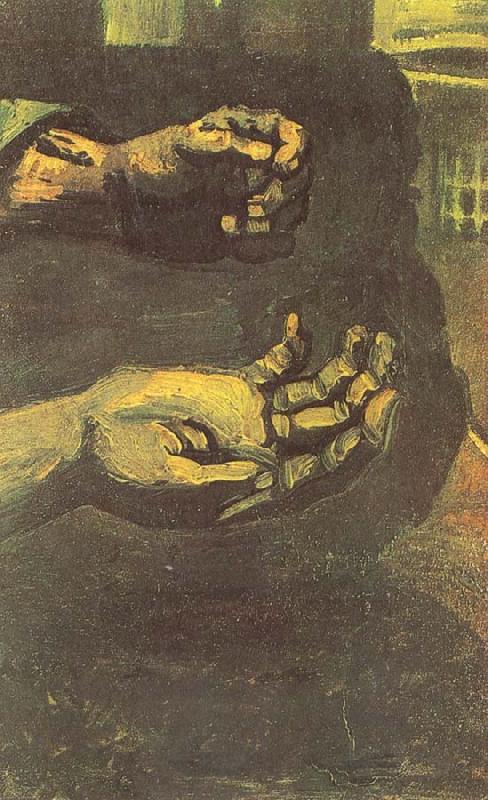 Vincent Van Gogh Two Hands (nn04) France oil painting art